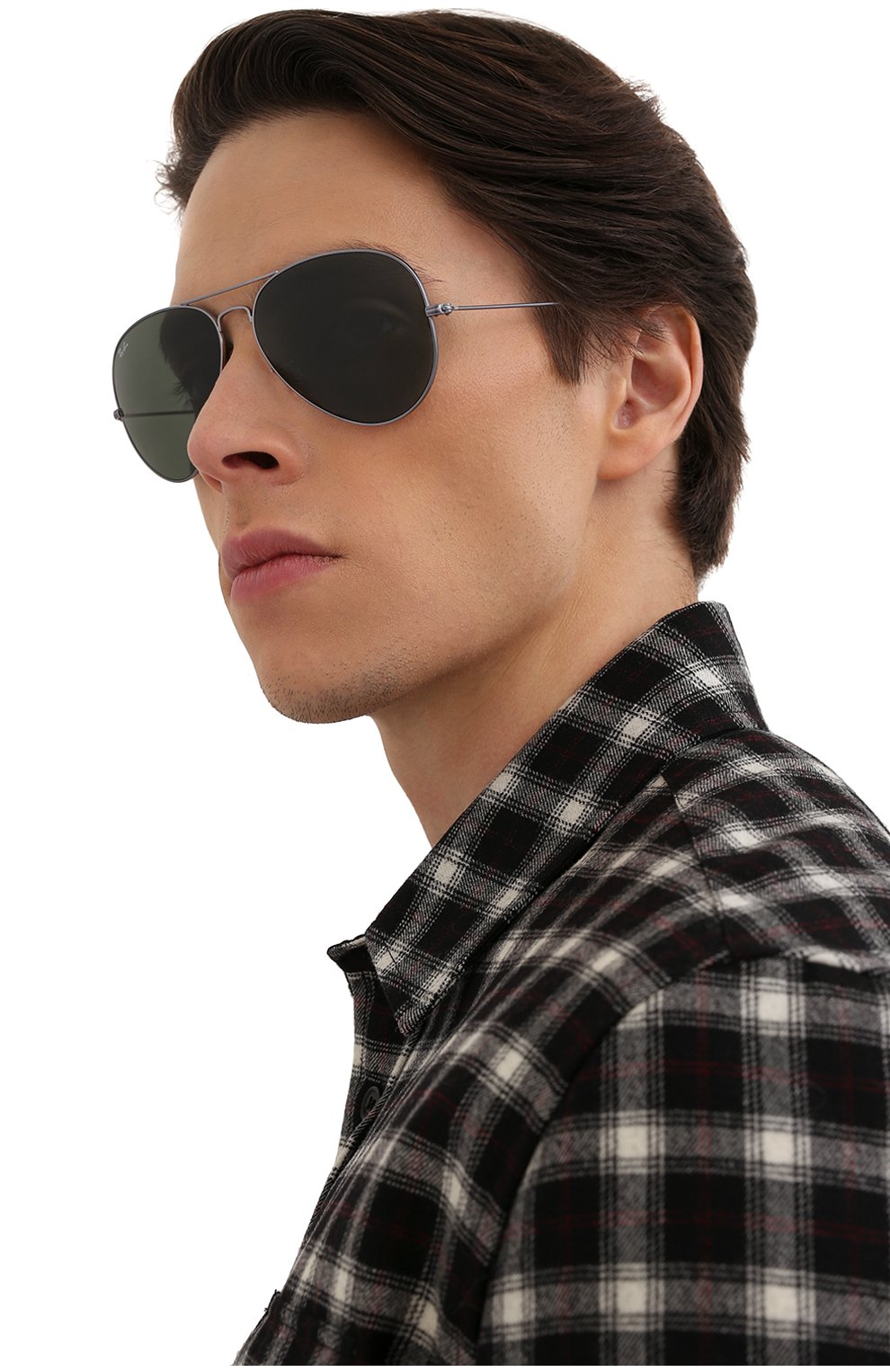 Женские солнцезащитные очки RAY-BAN серого цвета по цене 11700 руб., арт. 3025-919031 | Фото 3 Женские солнцезащитные очки RAY-BAN серого цвета, арт. 3025-919031 | Фото 3