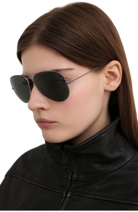 Женские солнцезащитные очки RAY-BAN серого цвета по цене 0 руб., арт. 3025-919031 | Фото 2 Женские солнцезащитные очки RAY-BAN серого цвета, арт. 3025-919031 | Фото 2 (Кросс-КТ: С/з-унисекс; Региональные ограничения белый список (Axapta Mercury): RU; Тип очков: С/з; Очки форма: Авиаторы; Оптика Гендер: оптика-унисекс)