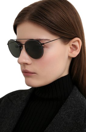 Женские солнцезащитные очки RAY-BAN черного цвета по цене 12500 руб., арт. 3647N-921231 | Фото 2 Женские солнцезащитные очки RAY-BAN черного цвета, арт. 3647N-921231 | Фото 2