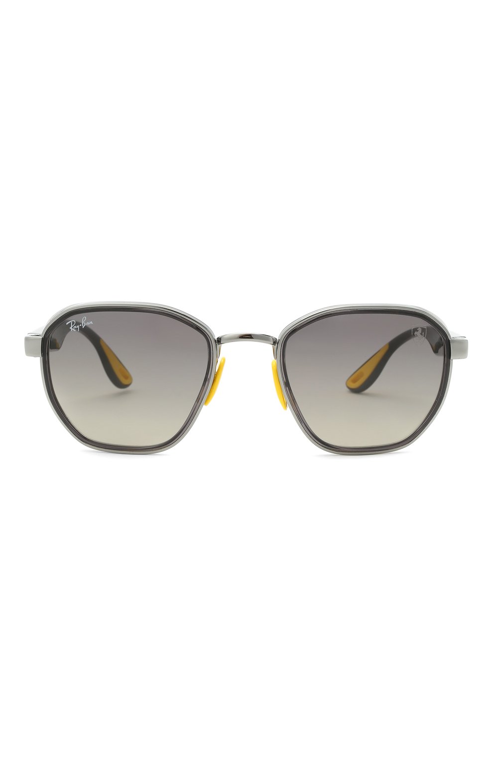 Женские солнцезащитные очки RAY-BAN серого цвета по цене 17400 руб., арт. 3674M-F03011 | Фото 4 Женские солнцезащитные очки RAY-BAN серого цвета, арт. 3674M-F03011 | Фото 4