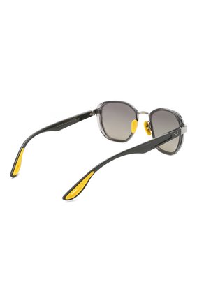 Женские солнцезащитные очки RAY-BAN серого цвета по цене 17400 руб., арт. 3674M-F03011 | Фото 5 Женские солнцезащитные очки RAY-BAN серого цвета, арт. 3674M-F03011 | Фото 5