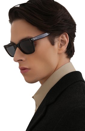 Женские солнцезащитные очки RAY-BAN коричневого цвета по цене 12500 руб., арт. 2248-902/R5 | Фото 3 Женские солнцезащитные очки RAY-BAN коричневого цвета, арт. 2248-902/R5 | Фото 3