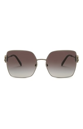 Женские солнцезащитные очки VALENTINO серого цвета по цене 25300 руб., арт. 2041-30398G | Фото 3 Женские солнцезащитные очки VALENTINO серого цвета, арт. 2041-30398G | Фото 3