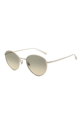 Женские солнцезащитные очки OLIVER PEOPLES серебряного цвета по цене 29500 руб., арт. 1231ST-503632 | Фото 1 Женские солнцезащитные очки OLIVER PEOPLES серебряного цвета, арт. 1231ST-503632 | Фото 1