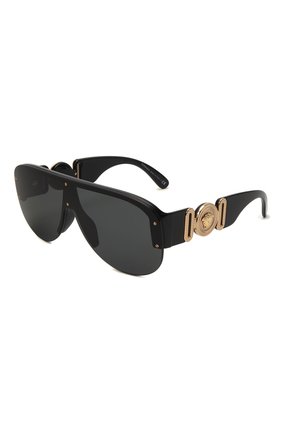Женские солнцезащитные очки VERSACE черного цвета по цене 18600 руб., арт. 4391-GB1/87 | Фото 1 Женские солнцезащитные очки VERSACE черного цвета, арт. 4391-GB1/87 | Фото 1