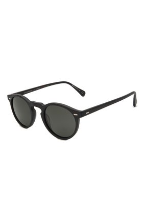 Женские солнцезащитные очки OLIVER PEOPLES черного цвета по цене 25700 руб., арт. 5217S-1031P2 | Фото 1 Женские солнцезащитные очки OLIVER PEOPLES черного цвета, арт. 5217S-1031P2 | Фото 1