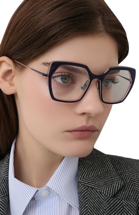 Женские оправа CAROLINE ABRAM синего цвета по цене 0 руб., арт. D0LLY 664 | Фото 2 Женские оправа CAROLINE ABRAM синего цвета, арт. D0LLY 664 | Фото 2 (Региональные ограничения белый список (Axapta Mercury): RU; Тип очков: Оправа; Очки форма: Квадратные, Креативные; Оптика Гендер: оптика-женское)