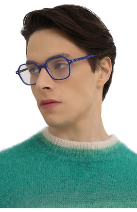 Женские оправа RAY-BAN синего цвета по цене 0 руб., арт. 5394-8090 | Фото 3 Женские оправа RAY-BAN синего цвета, арт. 5394-8090 | Фото 3 (Региональные ограничения белый список (Axapta Mercury): RU; Тип очков: Оправа; Кросс-КТ: Оправы-унисекс; Очки форма: Квадратные; Оптика Гендер: оптика-унисекс)