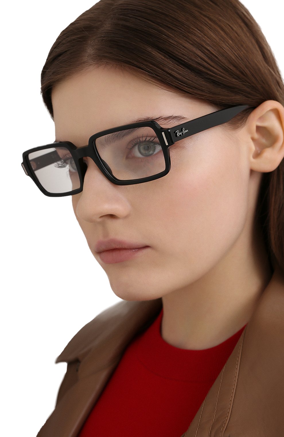 Женские оправа RAY-BAN черного цвета по цене 9600 руб., арт. 5473-2000 | Фото 2 Женские оправа RAY-BAN черного цвета, арт. 5473-2000 | Фото 2