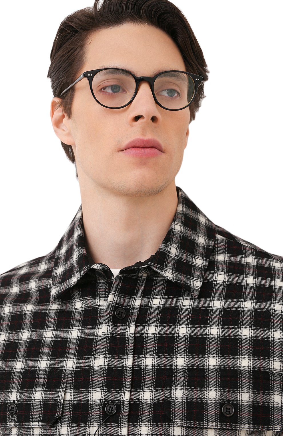 Женские оправа OLIVER PEOPLES черного цвета по цене 23600 руб., арт. 5429U-1441 | Фото 3 Женские оправа OLIVER PEOPLES черного цвета, арт. 5429U-1441 | Фото 3