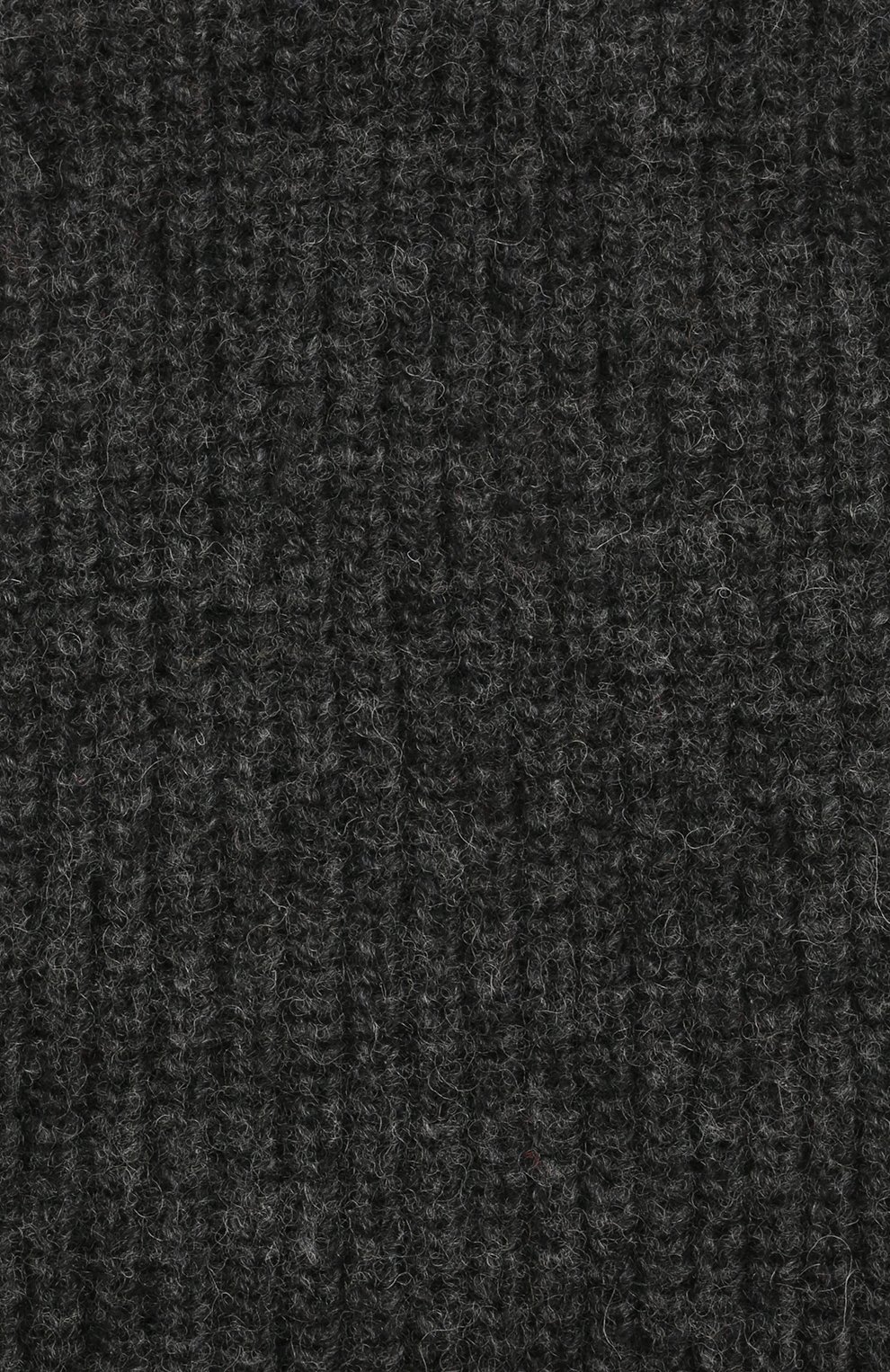 Женские шерстяные митенки GANNI темно-серого цвета, арт. A3138 | Фото 3 (Материал: Текстиль, Шерсть; Женское Кросс-КТ: митенки; Кросс-КТ: Трикотаж)