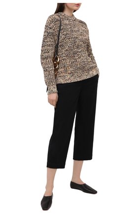 Женские хлопковые брюки PROENZA SCHOULER WHITE LABEL черного цвета по цене 37450 руб., арт. WL2116062-AC115 | Фото 2 Женские хлопковые брюки PROENZA SCHOULER WHITE LABEL черного цвета, арт. WL2116062-AC115 | Фото 2