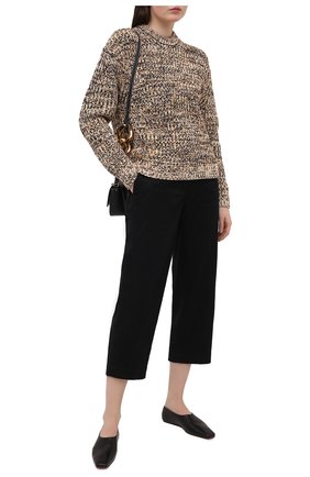 Женский свитер из хлопка и вискозы PROENZA SCHOULER WHITE LABEL бежевого цвета по цене 42400 руб., арт. WL2117566-KC084 | Фото 2 Женский свитер из хлопка и вискозы PROENZA SCHOULER WHITE LABEL бежевого цвета, арт. WL2117566-KC084 | Фото 2