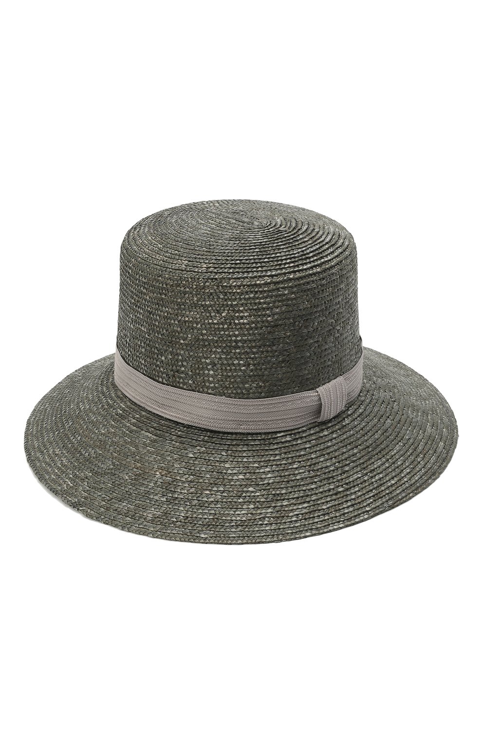 Женская соломенная шляпа GIORGIO ARMANI серого цвета по цене 47800 руб., арт. 797013/1P502 | Фото 2 Женская соломенная шляпа GIORGIO ARMANI серого цвета, арт. 797013/1P502 | Фото 2