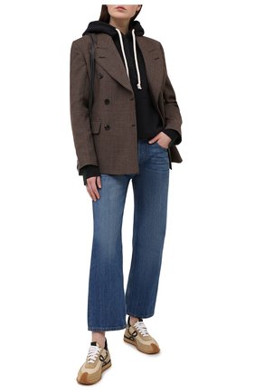Женский хлопковое худи JW ANDERSON черного цвета по цене 22100 руб., арт. J00023 PG0408 | Фото 2 Женский хлопковое худи JW ANDERSON черного цвета, арт. J00023 PG0408 | Фото 2