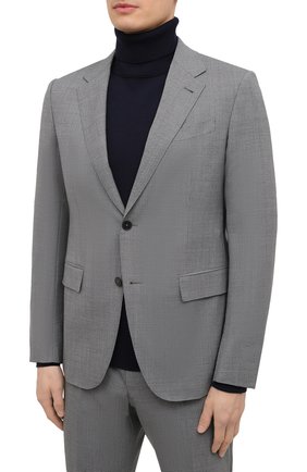 Мужской шерстяной костюм ERMENEGILDO ZEGNA серого цвета по цене 235000 руб., арт. 922529/22FTKY | Фото 2 Мужской шерстяной костюм ERMENEGILDO ZEGNA серого цвета, арт. 922529/22FTKY | Фото 2