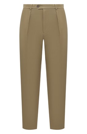 Мужские хлопковые брюки GUCCI бежевого цвета по цене 83800 руб., арт. 639398/ZAF7Y | Фото 1 Мужские хлопковые брюки GUCCI бежевого цвета, арт. 639398/ZAF7Y | Фото 1 (Случай: Повседневный; Материал внешний: Хлопок; Стили: Кэжуэл; Длина (брюки, джинсы): Стандартные; Региональные ограничения белый список (Axapta Mercury): RU)