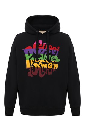 Мужской хлопковое худи GUCCI черного цвета по цене 88200 руб., арт. 623244/XJC8S | Фото 1 Мужской хлопковое худи GUCCI черного цвета, арт. 623244/XJC8S | Фото 1