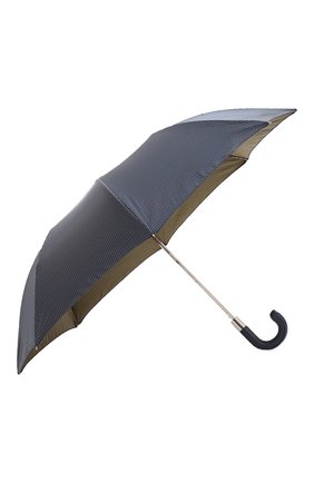 Мужской складной зонт PASOTTI OMBRELLI темно-синего цвета, арт. 64S/PUNT0/4/N36/T | Фото 2 (Материал: Синтетический материал, Текстиль, Металл)