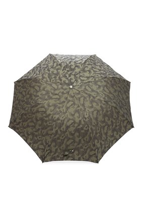 Мужской складной зонт PASOTTI OMBRELLI хаки цвета, арт. 64S/MILITARE 11780/254/T0PLESS | Фото 1 (Материал: Металл, Текстиль, Синтетический материал)