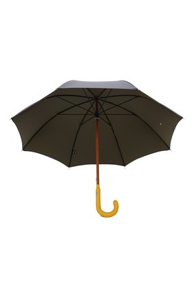 Мужской зонт-трость PASOTTI OMBRELLI темно-синего цвета, арт. 142/PUNT0/4 | Фото 3 (Материал: Текстиль, Синтетический материал, Металл)