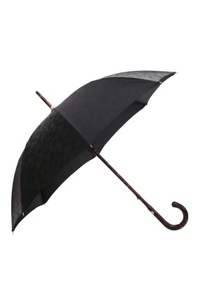 Мужской зонт-трость PASOTTI OMBRELLI черного цвета, арт. 142/MILITARE 11780/142 | Фото 2 (Материал: Синтетический материал, Металл, Текстиль)
