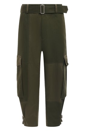 Мужские хлопковые брюки-карго JW ANDERSON хаки цвета по цене 87500 руб., арт. TR0124 PG0464 | Фото 1 Мужские хлопковые брюки-карго JW ANDERSON хаки цвета, арт. TR0124 PG0464 | Фото 1