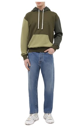 Мужской хлопковое худи JW ANDERSON зеленого цвета по цене 29950 руб., арт. J00003 PG0458 | Фото 2 Мужской хлопковое худи JW ANDERSON зеленого цвета, арт. J00003 PG0458 | Фото 2