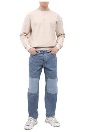 Мужские джинсы JW ANDERSON синего цвета по цене 49950 руб., арт. DT0006 PG0427 | Фото 2 Мужские джинсы JW ANDERSON синего цвета, арт. DT0006 PG0427 | Фото 2
