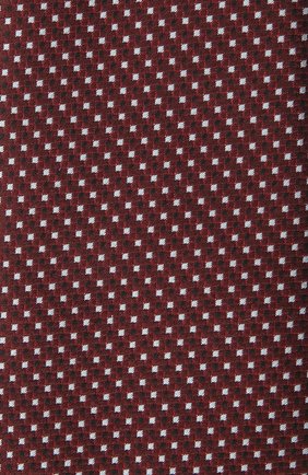 Мужской шелковый галстук BRIONI бордового цвета, арт. 062I00/P0446 | Фото 3 (Принт: С принтом; Материал: Текстиль, Шелк; Региональные ограничения белый список (Axapta Mercury): RU)