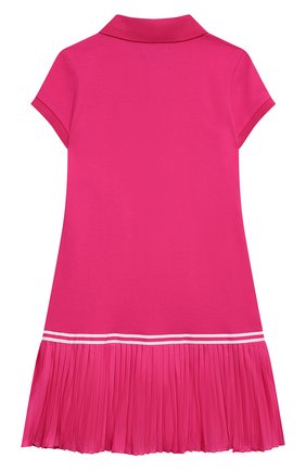 Детское хлопковое платье POLO RALPH LAUREN фуксия цвета по цене 7985 руб., арт. 313783903 | Фото 2 Детское хлопковое платье POLO RALPH LAUREN фуксия цвета, арт. 313783903 | Фото 2