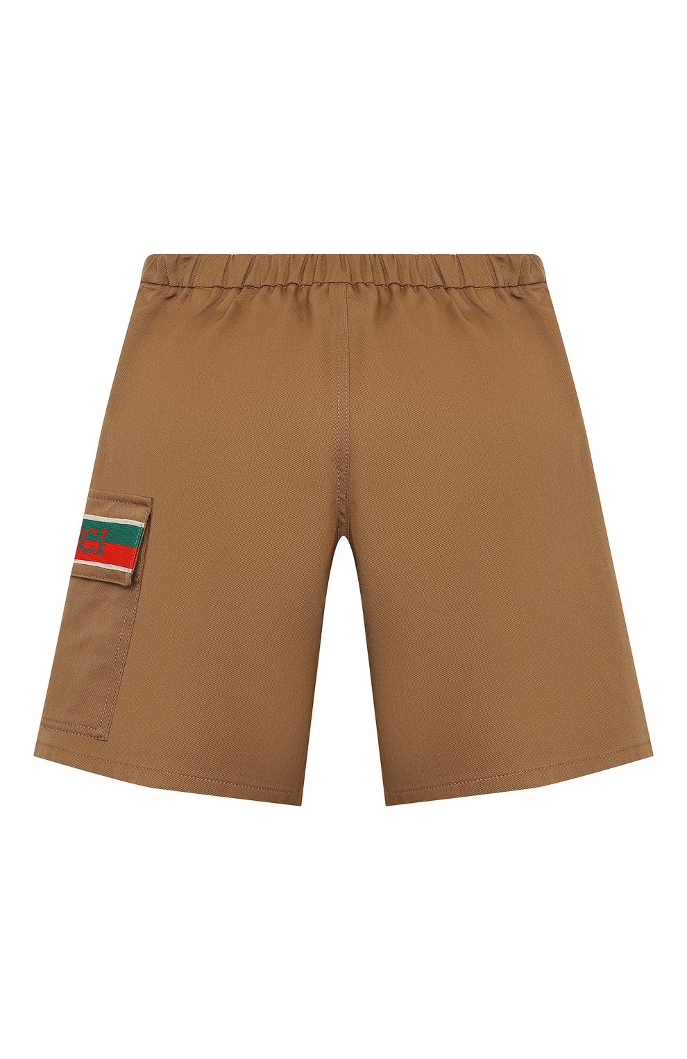 Детские хлопковые шорты GUCCI бежевого цвета по цене 23100 руб., арт. 644638/XWAML | Фото 2 Детские хлопковые шорты GUCCI бежевого цвета, арт. 644638/XWAML | Фото 2