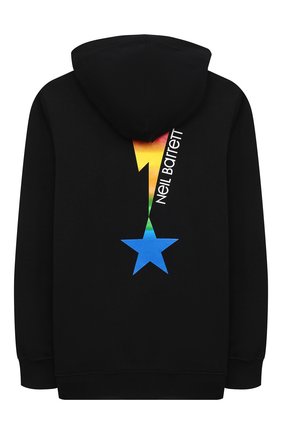 Детский хлопковая толстовка NEIL BARRETT KIDS черного цвета по цене 10850 руб., арт. 027879 | Фото 2 Детский хлопковая толстовка NEIL BARRETT KIDS черного цвета, арт. 027879 | Фото 2