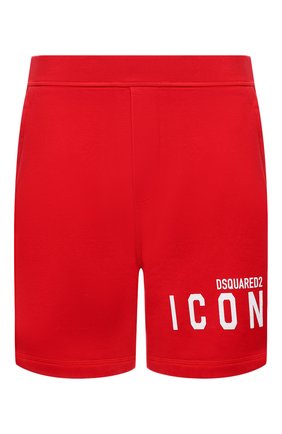 Мужские хлопковые шорты DSQUARED2 красного цвета по цене 26900 руб., арт. S79MU0005/S25042 | Фото 1 Мужские хлопковые шорты DSQUARED2 красного цвета, арт. S79MU0005/S25042 | Фото 1