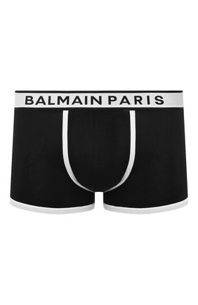 Мужские хлопковые боксеры BALMAIN черного цвета по цене 7515 руб., арт. BRLD55200 | Фото 1 Мужские хлопковые боксеры BALMAIN черного цвета, арт. BRLD55200 | Фото 1
