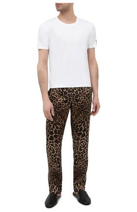 Мужская хлопковая футболка BALMAIN белого цвета по цене 14550 руб., арт. BRM205180 | Фото 2 Мужская хлопковая футболка BALMAIN белого цвета, арт. BRM205180 | Фото 2 (Длина (для топов): Стандартные; Материал внешний: Хлопок; Рукава: Короткие; Кросс-КТ: домашняя одежда; Мужское Кросс-КТ: Футболка-белье)