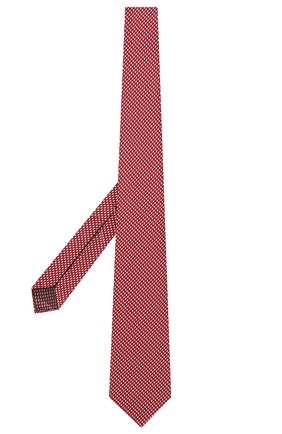 Мужской шелковый галстук BRIONI красного цвета, арт. 061G00/P0427 | Фото 2 (Принт: С принтом; Материал: Текстиль, Шелк; Региональные ограничения белый список (Axapta Mercury): RU)