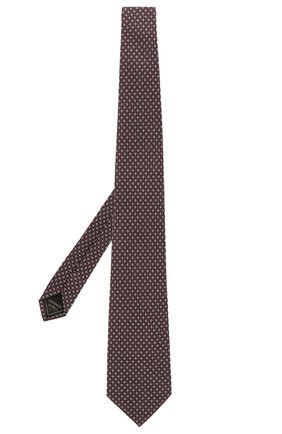 Мужской шелковый галстук BRIONI коричневого цвета по цене 21100 руб., арт. 062H00/P042C | Фото 2 Мужской шелковый галстук BRIONI коричневого цвета, арт. 062H00/P042C | Фото 2