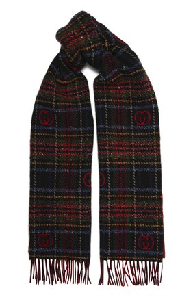 Мужской шарф из шерсти и шелка GUCCI разноцветного цвета по цене 38600 руб., арт. 643208/4GAAB | Фото 1 Мужской шарф из шерсти и шелка GUCCI разноцветного цвета, арт. 643208/4GAAB | Фото 1
