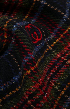 Мужской шарф из шерсти и шелка GUCCI разноцветного цвета по цене 38600 руб., арт. 643208/4GAAB | Фото 2 Мужской шарф из шерсти и шелка GUCCI разноцветного цвета, арт. 643208/4GAAB | Фото 2
