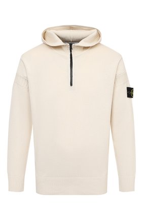 Мужской хлопковое худи STONE ISLAND бежевого цвета по цене 34950 руб., арт. 7415530B6 | Фото 1 Мужской хлопковое худи STONE ISLAND бежевого цвета, арт. 7415530B6 | Фото 1