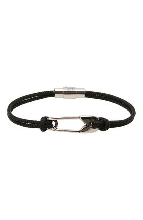 Мужской текстильный браслет ALEXANDER MCQUEEN черного цвета по цене 24050 руб., арт. 651110/1AABF | Фото 1 Мужской текстильный браслет ALEXANDER MCQUEEN черного цвета, арт. 651110/1AABF | Фото 1