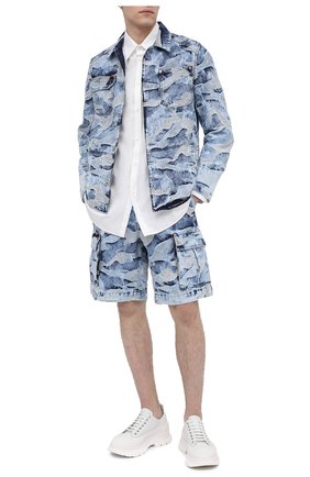 Мужские кожаные кроссовки ALEXANDER MCQUEEN белого цвета по цене 52950 руб., арт. 627225/WHZ62 | Фото 2 Мужские кожаные кроссовки ALEXANDER MCQUEEN белого цвета, арт. 627225/WHZ62 | Фото 2