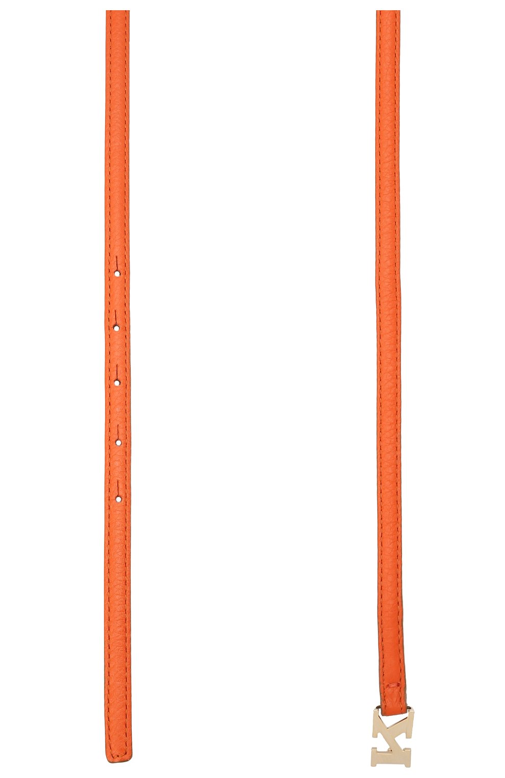 Женский кожаный ремень KITON оранжевого цвета, арт. DCK12L0X04R81 | Фото 2 (Материал: Натуральная кожа; Региональные ограничения белый список (Axapta Mercury): RU)