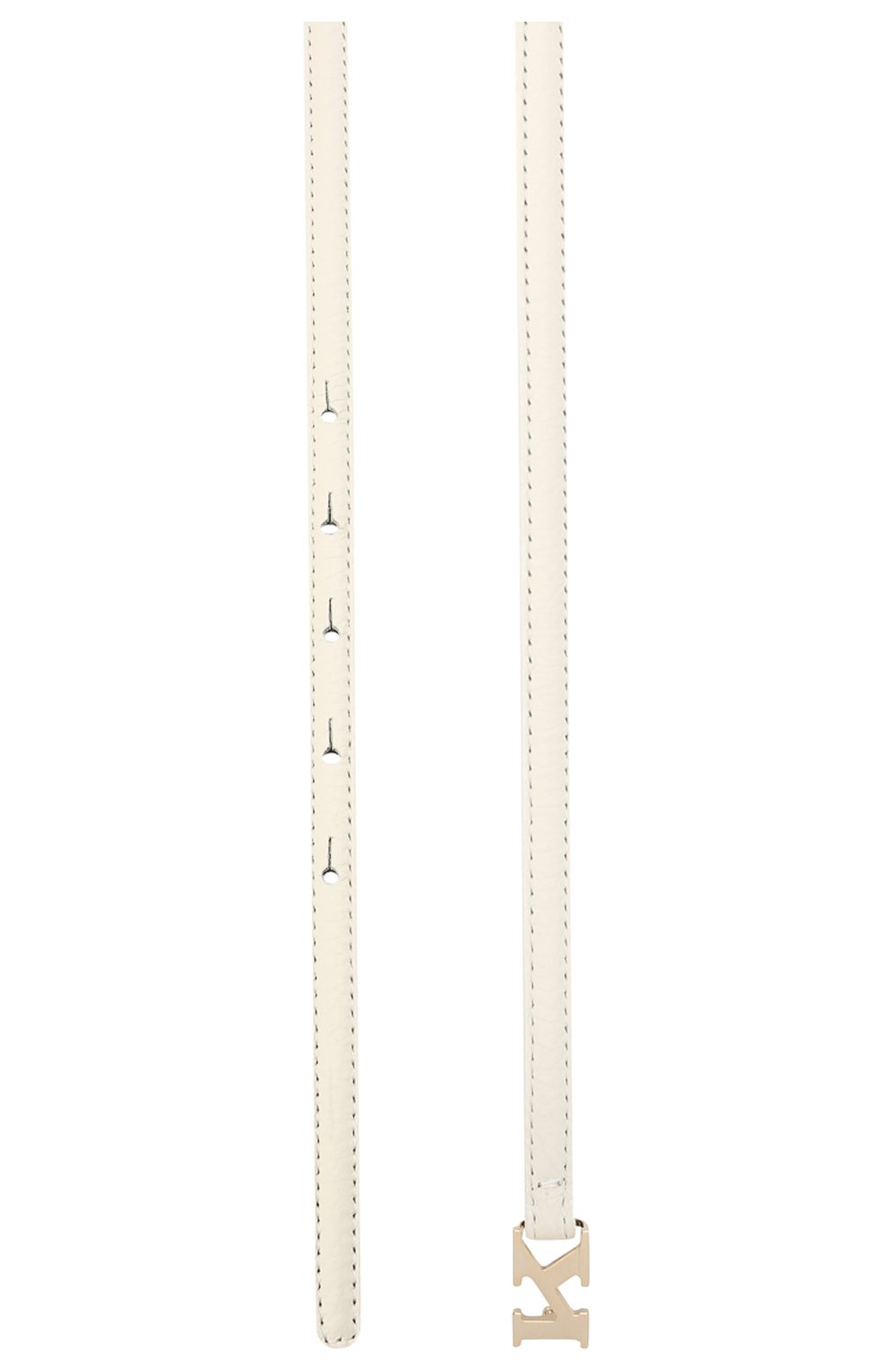 Женский кожаный ремень KITON белого цвета, арт. DCK12L0X04R81 | Фото 2 (Материал: Натуральная кожа; Региональные ограничения белый список (Axapta Mercury): RU)