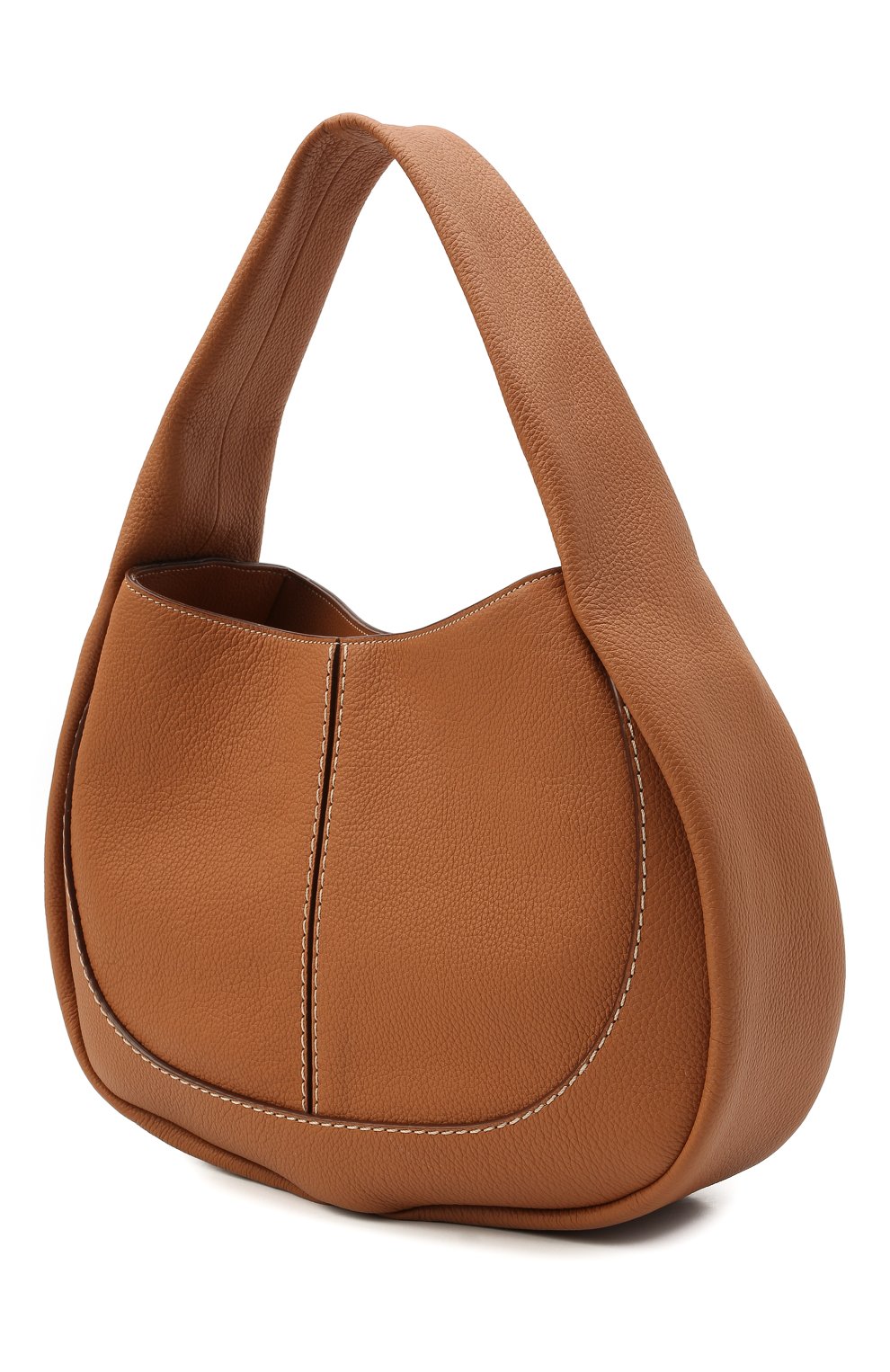 Женская сумка aou TOD’S коричневого цвета по цене 158000 руб., арт. XBWA0US0300UCA | Фото 3 Женская сумка aou TOD’S коричневого цвета, арт. XBWA0US0300UCA | Фото 3 (Сумки-технические: Сумки top-handle; Материал: Натуральная кожа; Региональные ограничения белый список (Axapta Mercury): RU; Размер: large)