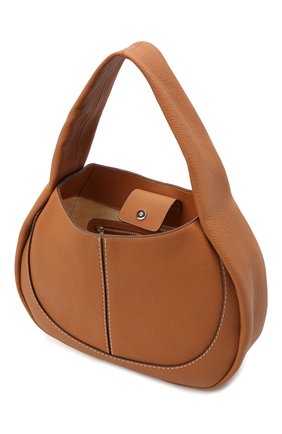 Женская сумка aou TOD’S коричневого цвета по цене 158000 руб., арт. XBWA0US0300UCA | Фото 4 Женская сумка aou TOD’S коричневого цвета, арт. XBWA0US0300UCA | Фото 4 (Сумки-технические: Сумки top-handle; Материал: Натуральная кожа; Региональные ограничения белый список (Axapta Mercury): RU; Размер: large)
