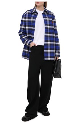Женская хлопковый лонгслив ACNE STUDIOS белого цвета по цене 14750 руб., арт. CL0087/W | Фото 2 Женская хлопковый лонгслив ACNE STUDIOS белого цвета, арт. CL0087/W | Фото 2