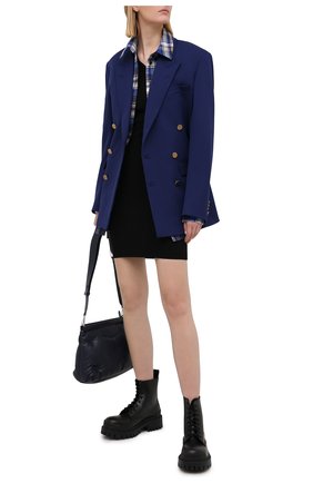 Женское платье DSQUARED2 черного цвета по цене 47000 руб., арт. S75CV0369/S17605 | Фото 2 Женское платье DSQUARED2 черного цвета, арт. S75CV0369/S17605 | Фото 2