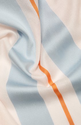 Женская шаль из шелка и шерсти LORO PIANA светло-розового цвета, арт. FAL3970 | Фото 2 (Материал: Текстиль, Шелк, Шерсть; Принт: С принтом; Региональные ограничения белый список (Axapta Mercury): RU)